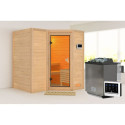 Sauna traditionnel Sahib 1 - poêle Easy Bio 9000W - sans couronne - KARIBU