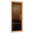 Sauna traditionnel Sahib 1 sans couronne - poêle 9KW ctrl intégré - KARIBU