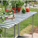 Dessus de table en aluminium anodisé – H39cm – pour les serres de jardin Vitavia