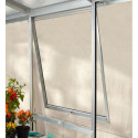 Fenêtre latérale V – alu anodisé et verre ESG 3mm – pour serres de jardin Vitavia