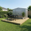 Kit fondation en bois traité autoclave 12m² pour pose d'abri de jardin - Noviss