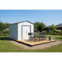 Kit fondation en bois traité autoclave 16m² pour pose d'abri de jardin - Noviss