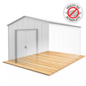 Kit fondation en bois traité autoclave 16m² pour pose d'abri de jardin - Gardy Shelter