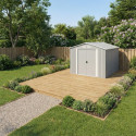 Kit fondation en bois traité autoclave 20m² pour pose d'abri de jardin - Noviss
