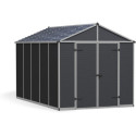 Abri de jardin RUBICON 7,65m² en aluminium et polycarbonate - Palram - Canopia