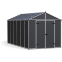 Abri de jardin RUBICON 10,26m² en aluminium et polycarbonate - Palram - Canopia