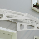 Auvent marquise en polycarbonate 6mm Bordeaux™ 8920 – Canopia by Palram