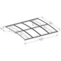 Auvent marquise en polycarbonate 6mm Herald™ 2230 – Canopia by Palram