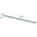 Auvent marquise en polycarbonate 6mm Herald™ 8920 – Canopia by Palram