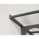 Auvent marquise en polycarbonate 6mm Herald™ 8920 – Canopia by Palram