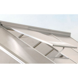 Fenêtre de toit – alu anodisé sans vitrage – pour serres de jardin Triton - Vitavia