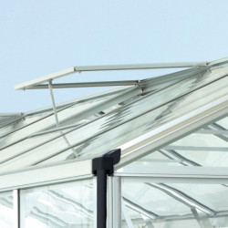Fenêtre de toit – alu anodisé sans vitrage – pour serres de jardin Zeus Comfort - Vitavia