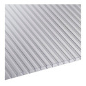 Pack de 3 plaques de polycarbonate de remplacement - ep. 6mm gris longueur 360,8cm