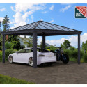 Carport double Colorado 422x422cm en aluminium et polycarbonate 6mm - Palram - Canopia