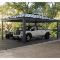 Carport double Colorado 422x607cm en aluminium et polycarbonate 6mm - Palram - Canopia