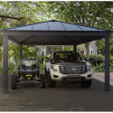 Carport double Colorado 422x607cm en aluminium et polycarbonate 6mm - Palram - Canopia
