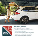 Carport double Colorado 422x607cm en aluminium et polycarbonate 6mm - Palram - Canopia