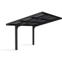 Carport Sydney 286x586cm en aluminium gris et polycarbonate - Palram - Canopia