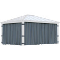 Ensemble de rideaux 4 pièces pour pergolas Dallas 422x484cm - Palram - Canopia