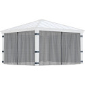Set de moustiquaires en polyester léger pour pergolas Dallas 422x422cm - Palram - Canopia