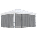 Set de moustiquaires en polyester léger pour pergolas Dallas 422x484cm - Palram - Canopia