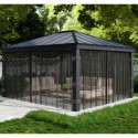 Set de moustiquaires en polyester léger pour pergolas Dallas 422x484cm - Palram - Canopia