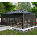 Set de moustiquaires en polyester léger pour pergolas Dallas 422x606cm - Palram - Canopia