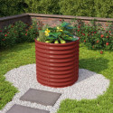 Potager surélevé en acier Zincalume® - rubin - 858 Rond Vita - Vitavia