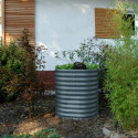 Potager surélevé en acier Zincalume® - granite - 858 Rond Vita - Vitavia