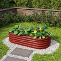 Potager surélevé en acier Zincalume® – rubin – 401 Basic Vita – Vitavia