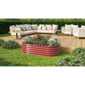 Potager surélevé en acier Zincalume® – rubin – 401 Basic Vita – Vitavia
