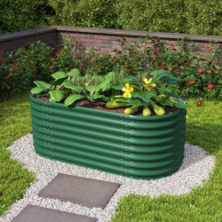 Potager surélevé en acier Zincalume® - algues de mer – 630 Basic Vita – Vitavia
