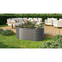 Potager surélevé en acier Zincalume® – granite – 630 Basic Vita – Vitavia