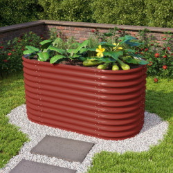 Potager surélevé en acier Zincalume® – rubin – 858 Basic Vita – Vitavia