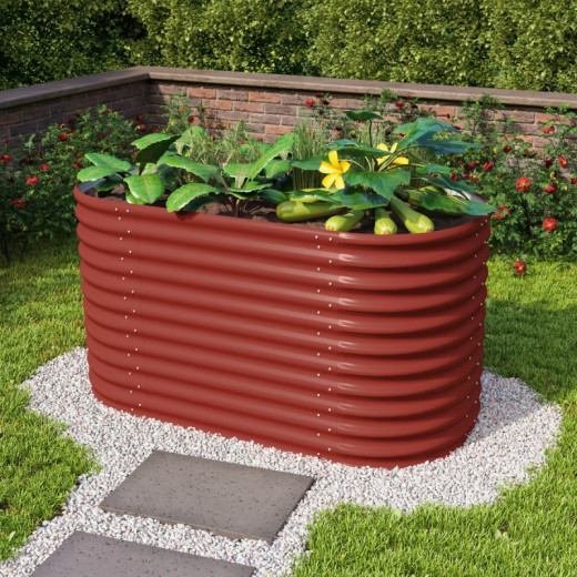 Potager surélevé en acier Zincalume® – rubin – 858 Basic Vita – Vitavia