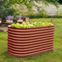 Potager surélevé en acier Zincalume® – rubin – 858 Basic Vita – Vitavia