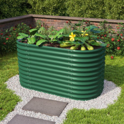 Potager surélevé en acier Zincalume® – algues de mer – 858 Basic Vita – Vitavia