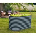 Potager surélevé en acier Zincalume® – granite – 858 Basic Vita – Vitavia