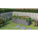 Extension droite en acier Zincalume® – granite – pour potager surélevé 630 Vita – Vitavia