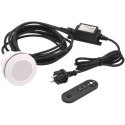 Projecteur pour piscine LED Power Spot 3 avec télécommande et câble de raccordement - Ubbink