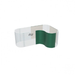 Extension courbe en acier Zincalume® – algues de mer – pour potager surélevé 858 Vita – Vitavia