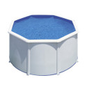 Piscine Fidji ronde en acier blanc Ø260xH122cm – Gré