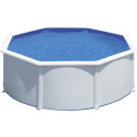 Piscine Fidji ronde en acier blanc Ø320xH122cm – Gré