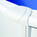 Piscine Fidji ronde en acier blanc Ø320xH122cm – Gré