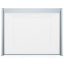 Store coulissant latéral gris clair 270cm pour pergola bioclimatique en aluminium X-METAL