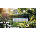 Piscine hors sol Atlantis ovale en acier blanc 527x327cm – Gré