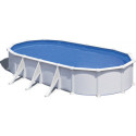 Piscine hors sol Atlantis ovale en acier blanc 744x399cm – Gré