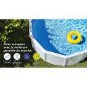 Piscine Haiti ovale en acier blanc 744x399cm sans renforts apparents – Gré