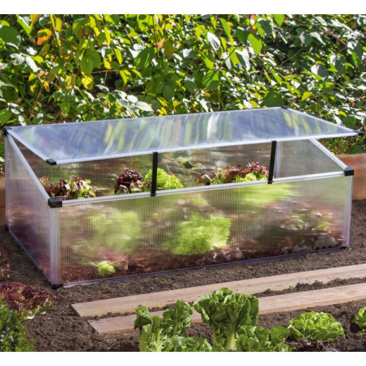 Mini-serre Feronia 0,6m² en PC 4mm – transparent – Vitavia