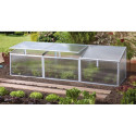 Mini-serre Gaia 3X en alu anodisé et PC 4mm – Vitavia